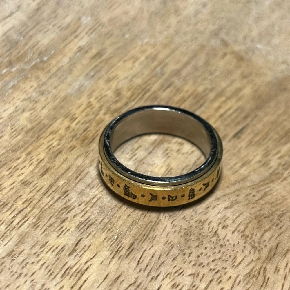 Fidget Spinner Symbol Ring - Picture 7 of 12